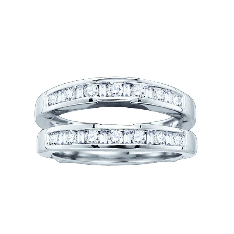 Signature 3/4 CTW Diamond Ring Guard in 14KT White Gold