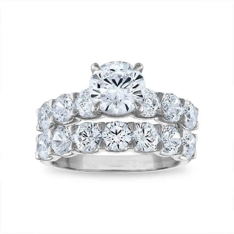 Signature EcoLove Diamond Dreams 4-3/4 CTW Diamond Classic Bridal Set in 14KT White Gold