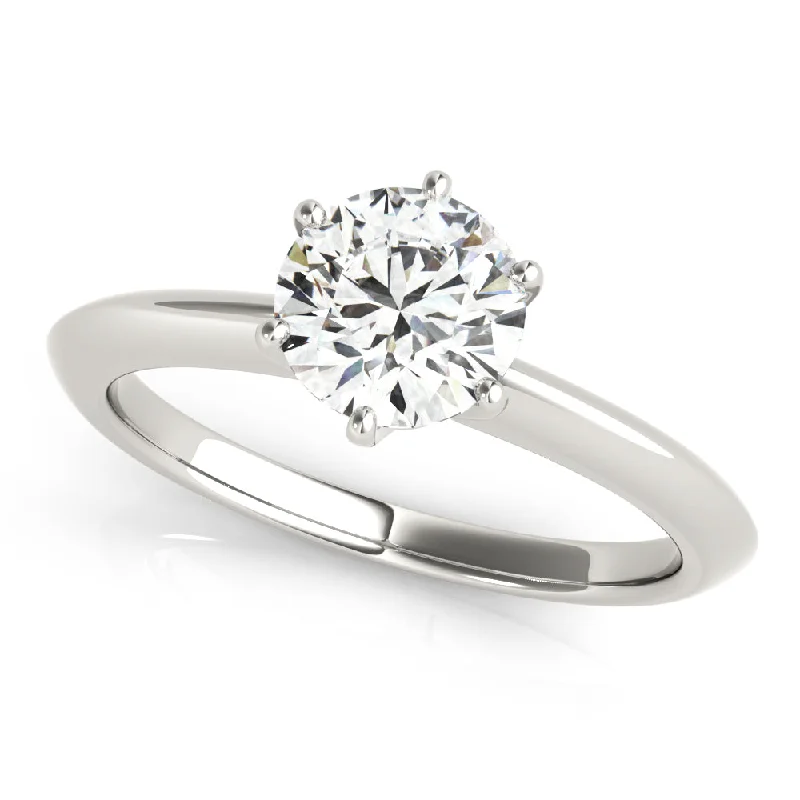 Six Prong Solitaire Engagement Mounting