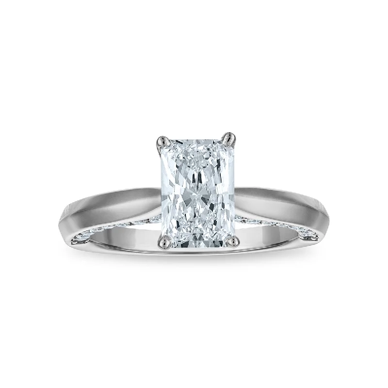 Signature EcoLove 2 CTW Lab Grown Diamond Engagement Ring in 14KT White Gold