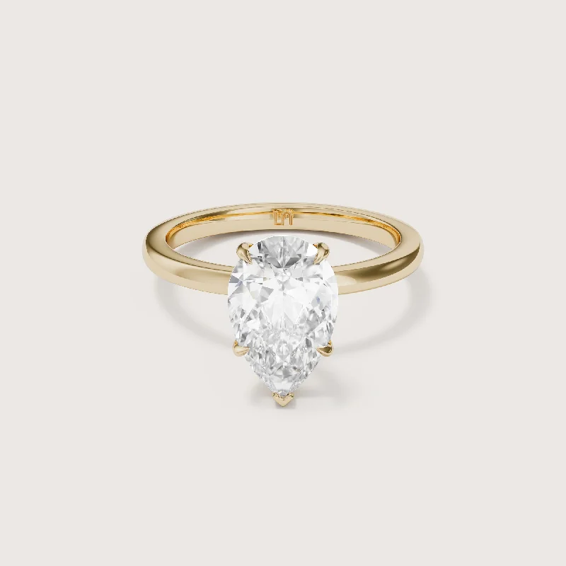 Allegra Pear Solitaire