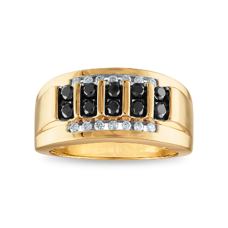 3/4 CTW Diamond Ring in 10KT Yellow Gold