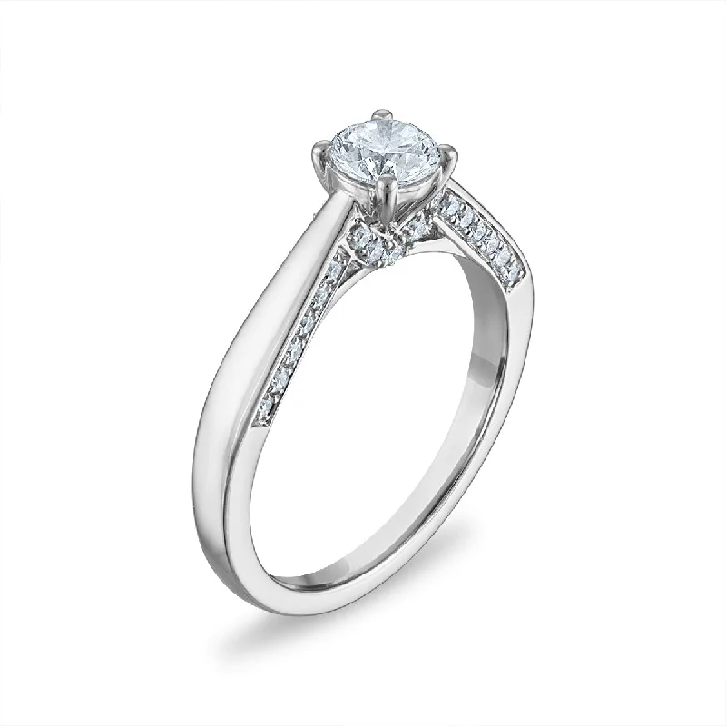 EcoLove 3/4 CTW Lab Grown Diamond Engagement Ring in 14KT Gold