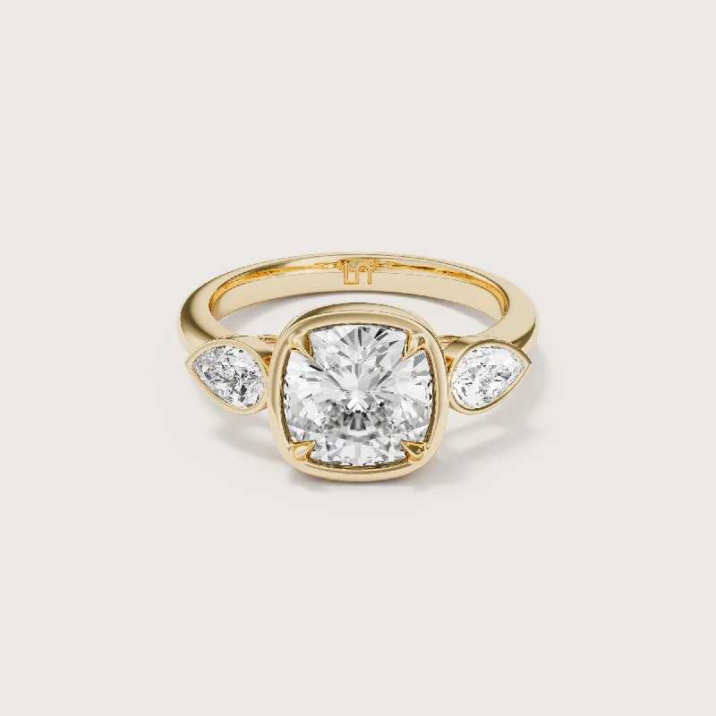 Soho Cushion Bezel Solitaire