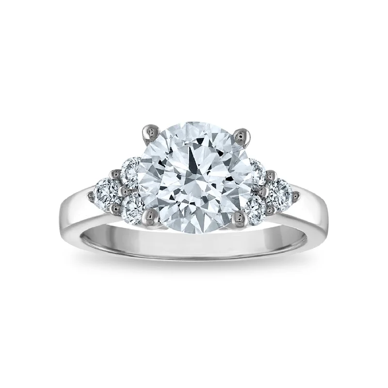 Signature EcoLove Diamond Dreams 2-3/4 CTW Lab Grown Diamond Engagement Ring in 14KT White Gold