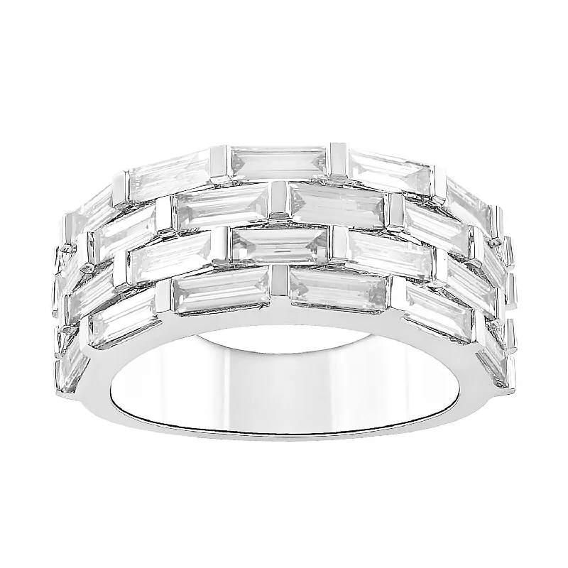 Signature EcoLove 2-1/3 CTW Diamond Anniversary Ring in 14KT White Gold