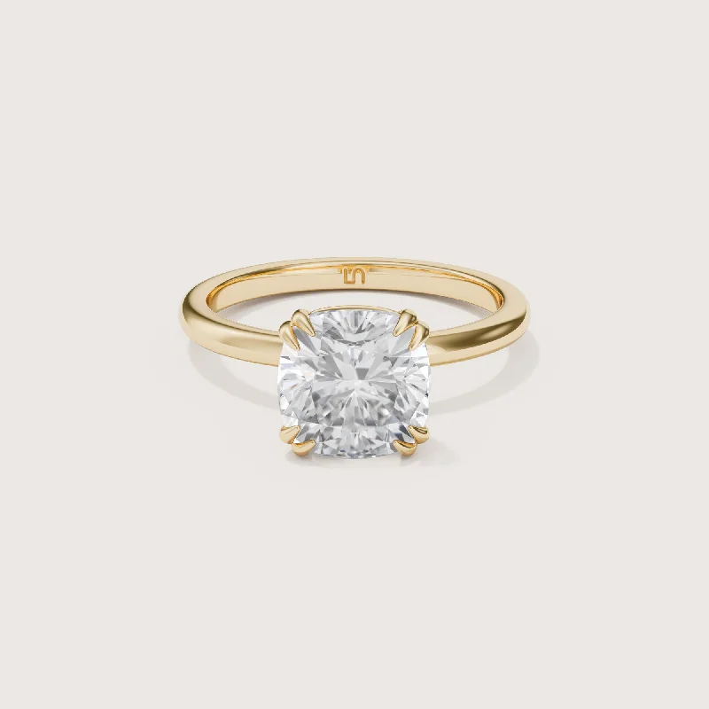 Lotus Cushion Solitaire