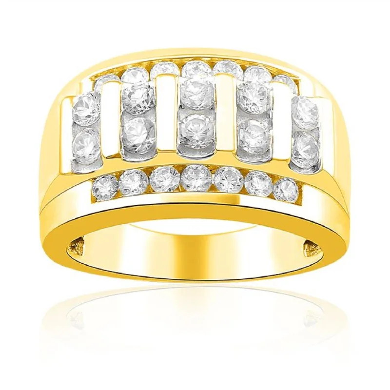 2 CTW Diamond Ring in 10KT Yellow Gold