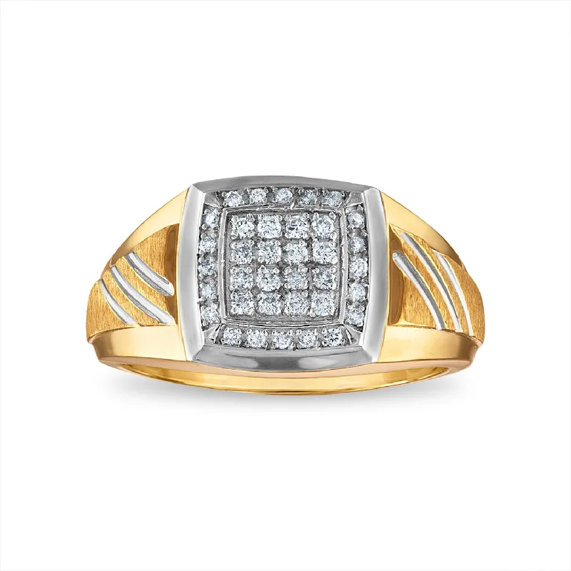 1/4 CTW Diamond Ring in 10KT Yellow Gold